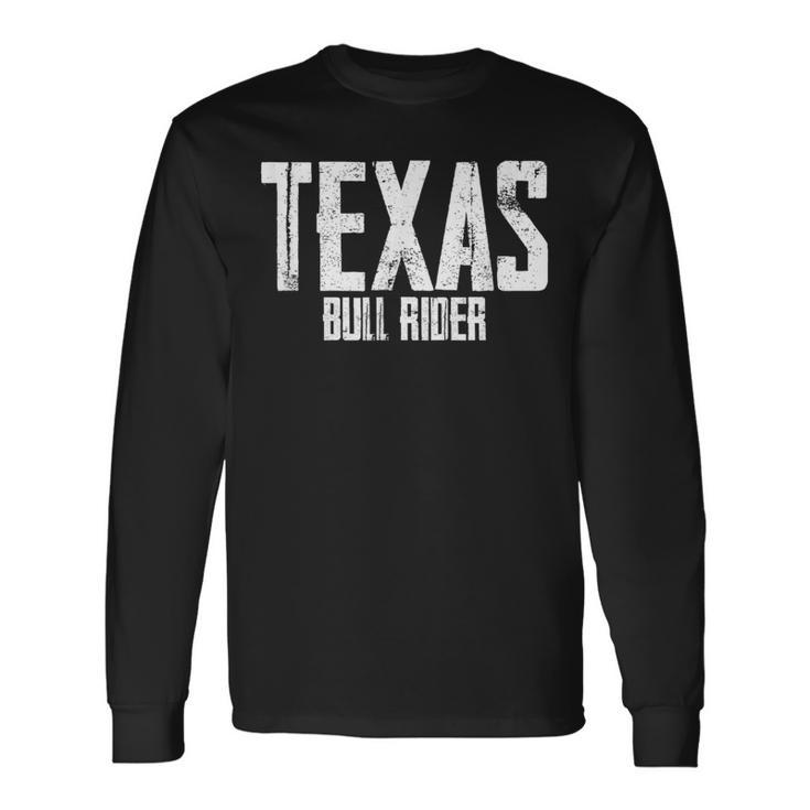 テキサス・ブルライダー 長袖Tシャツ