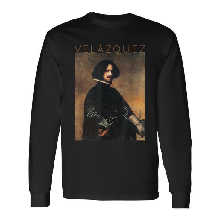 ディエゴ・ベラスケス 自画像 長袖Tシャツ