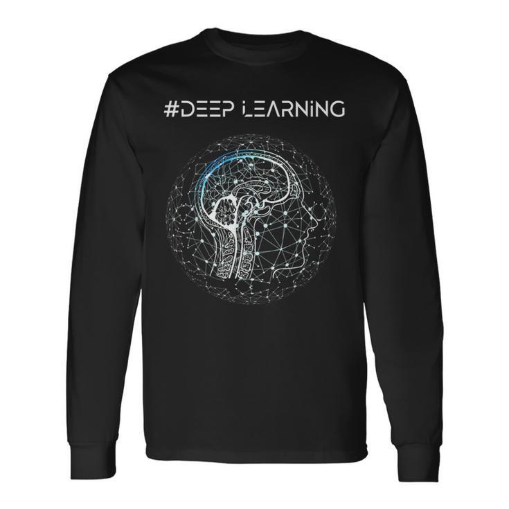 ディープラーニング データサイエンス 機械学習 Ai 長袖Tシャツ