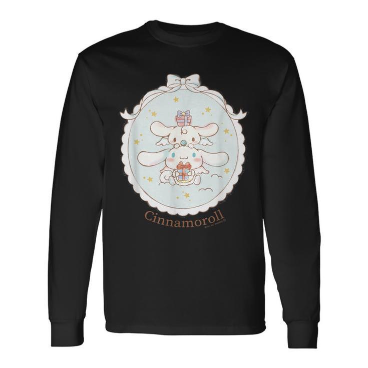 デザイン シナモロール エンジェル 長袖Tシャツ