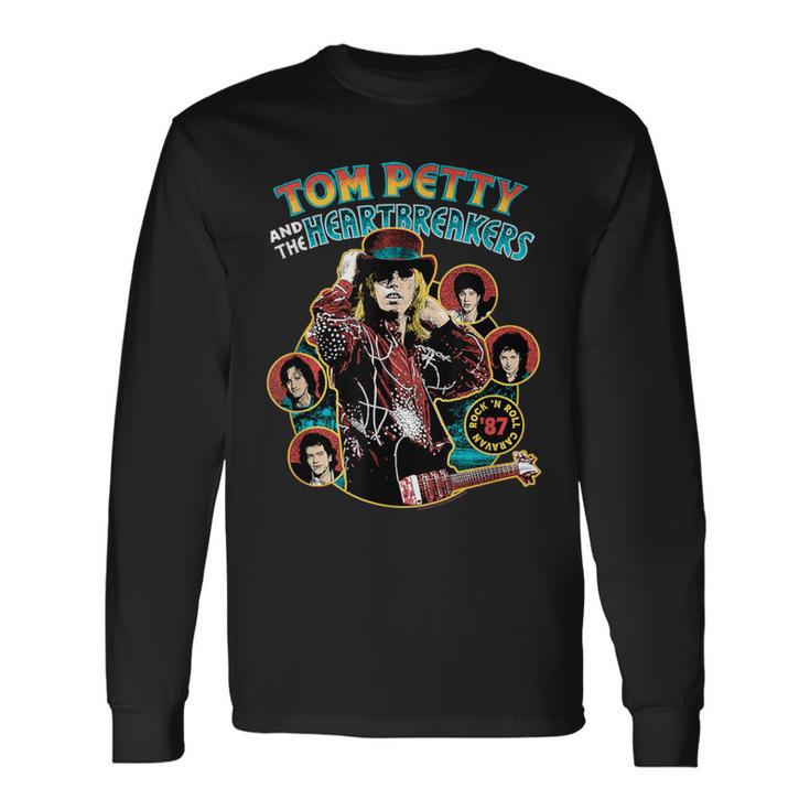 トム・ペティとハートブレイカーズ ロックンロール キャラバン トップハット 長袖Tシャツ