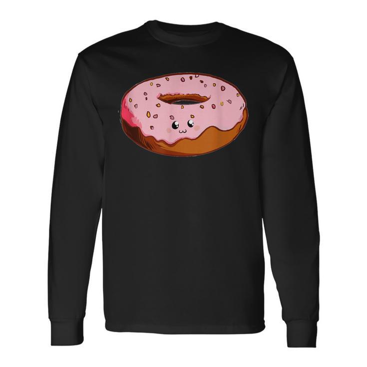 ドーナツドーナツコスチューム カワイイドーナツ 長袖Tシャツ