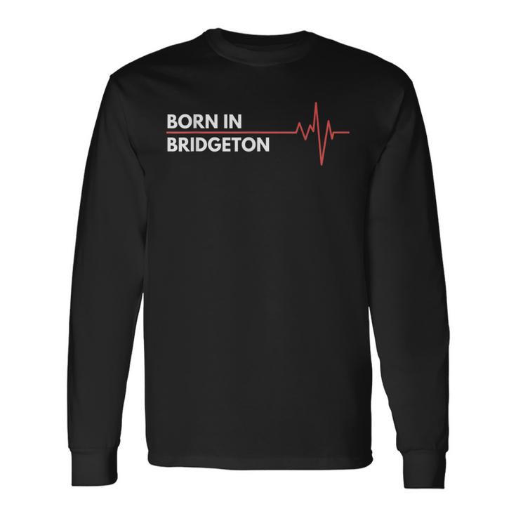 ニュージャージー州ブリヂストン 誕生都市 長袖Tシャツ