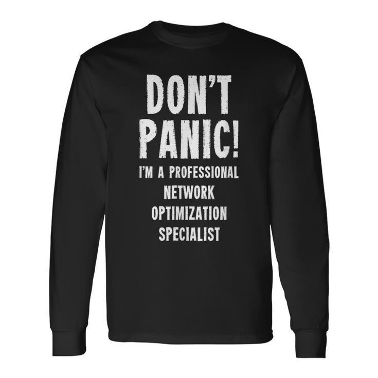 ネットワーク最適化スペシャリスト 長袖Tシャツ