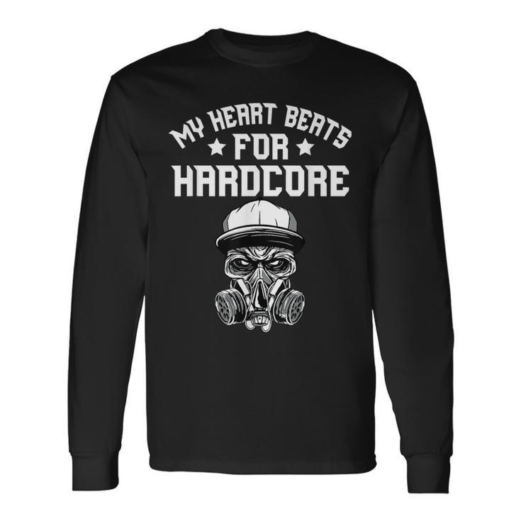 ハードコア・パンク・ガバー・テクノ・ハードコア・フェスティバル 長袖Tシャツ