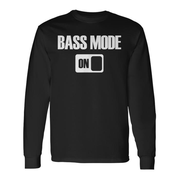 バスモードで楽しい音楽コーラスが歌います。 長袖Tシャツ