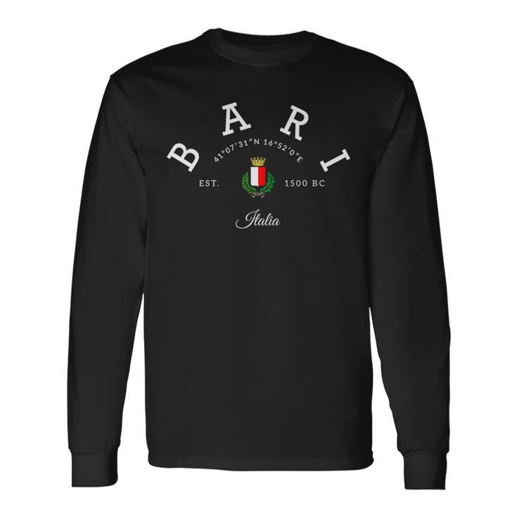 バーリ イタリア バーリ旅行 バーリ ファン バーリ イタリア バーリ バケーション 長袖tシャツ 長袖Tシャツ