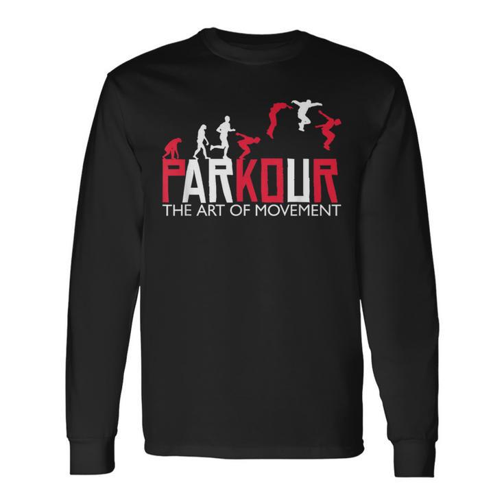 パルクール パルクール フレーランニング パルクール トレーサー 長袖Tシャツ
