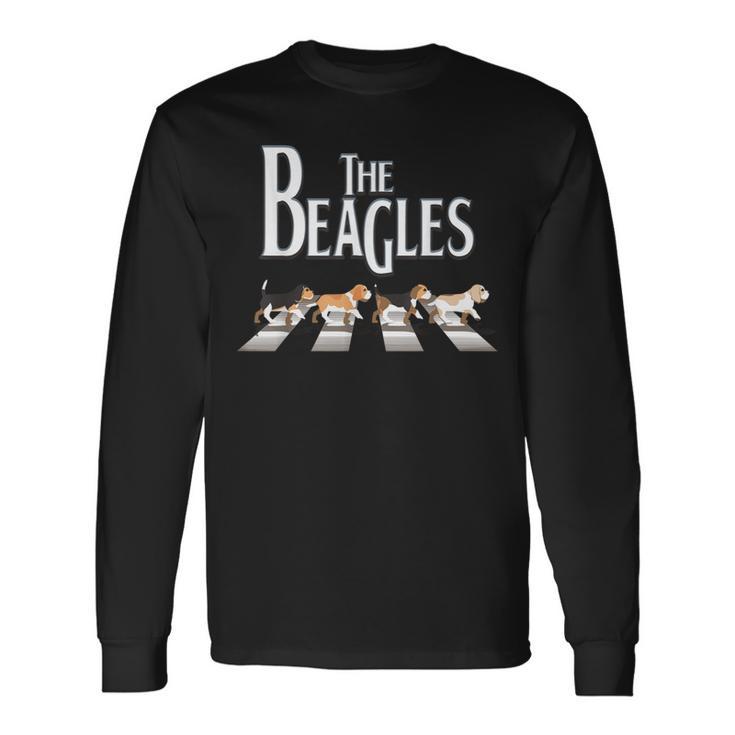 ビーグル犬ビーグル愛好家のための面白いギフト 長袖Tシャツ