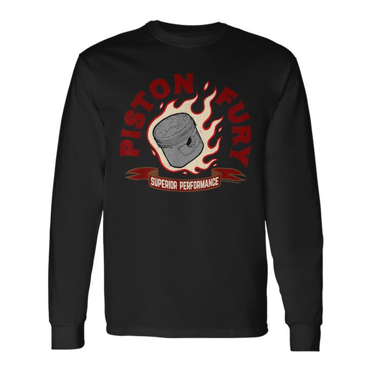 ピストンフューリー 長袖Tシャツ