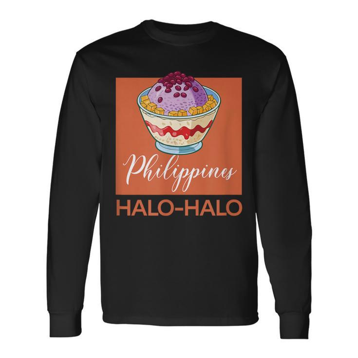 フィリピン料理 アジア ホビーシェフ ハロハロ 長袖Tシャツ