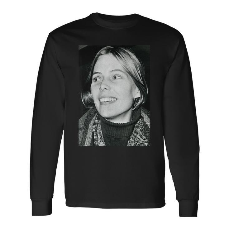 フォーク・シンガー、ジョニ・ミッチェル・クラウズ・エラ 1969 長袖Tシャツ