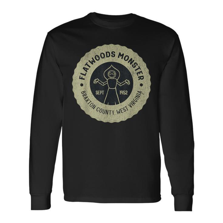 フラットウッズ モンスター 1952年9月 ウェストバージニア州民間伝承 Ufo 長袖Tシャツ