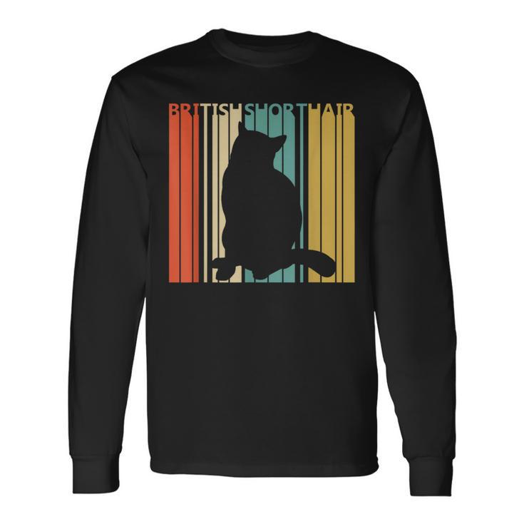 ブリティッシュショートヘア ブリティッシュショートヘア 長袖Tシャツ
