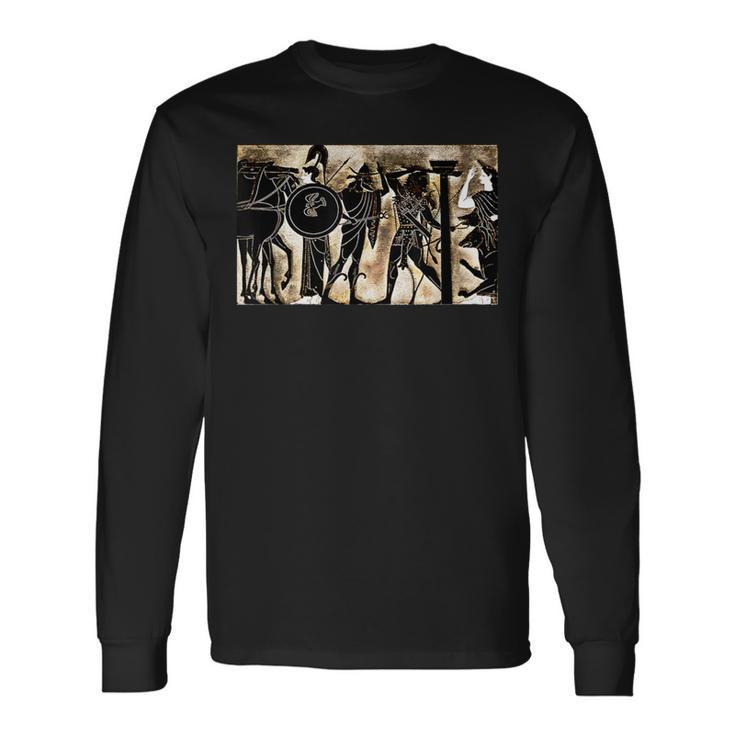ヘラクレス・ケルベロス ギリシャ・ギリシャ神話 長袖Tシャツ