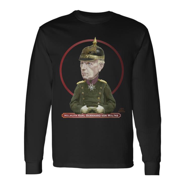ヘルムート・カール・ベルンハルト・フォン・モルトケ 長袖Tシャツ