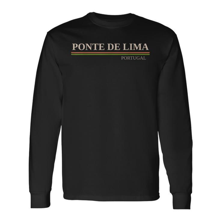 ポンテ・デ・リマ・ポルトガル 長袖Tシャツ