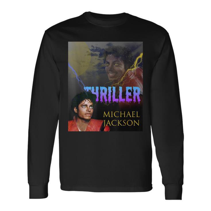 マイケルジャクソン 067 Thriller 長袖Tシャツ