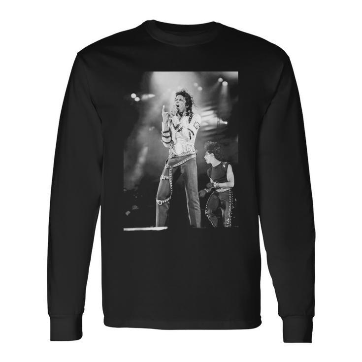 マイケル・ジャクソン Live At Aintree Bad Tour 1988 長袖Tシャツ