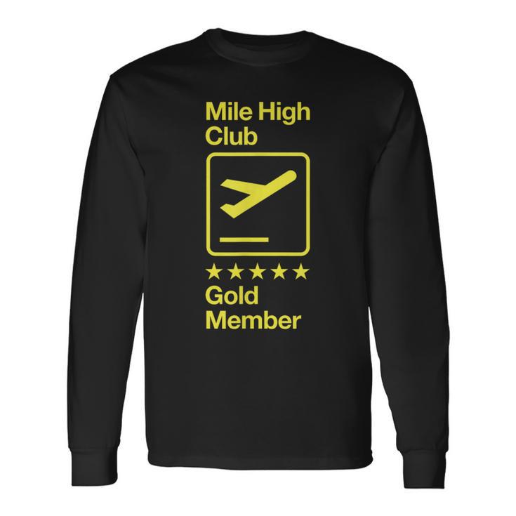 マイルハイクラブ ゴールドメンバー 長袖Tシャツ
