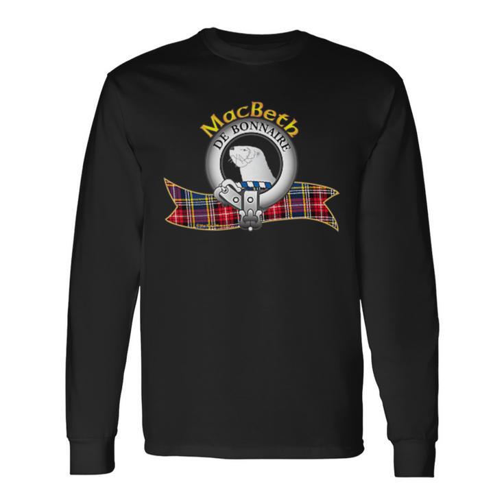 マクベス・クラン 長袖Tシャツ