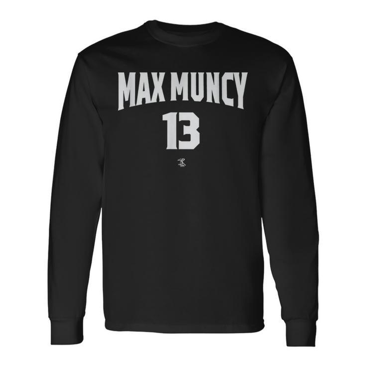 マックスマンシーのワープ数ゲームデー 長袖Tシャツ