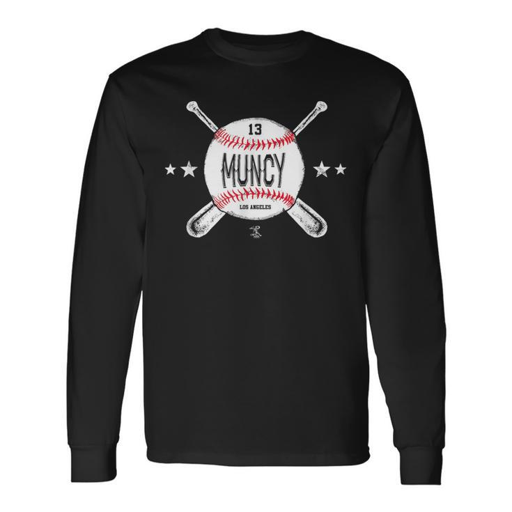マックスマンシークロスベースボールゲームデー 長袖Tシャツ