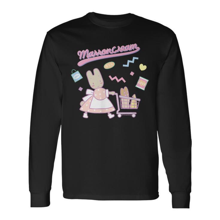 マロンクリーム ショッピングpop 長袖Tシャツ ギフトのアイデア
