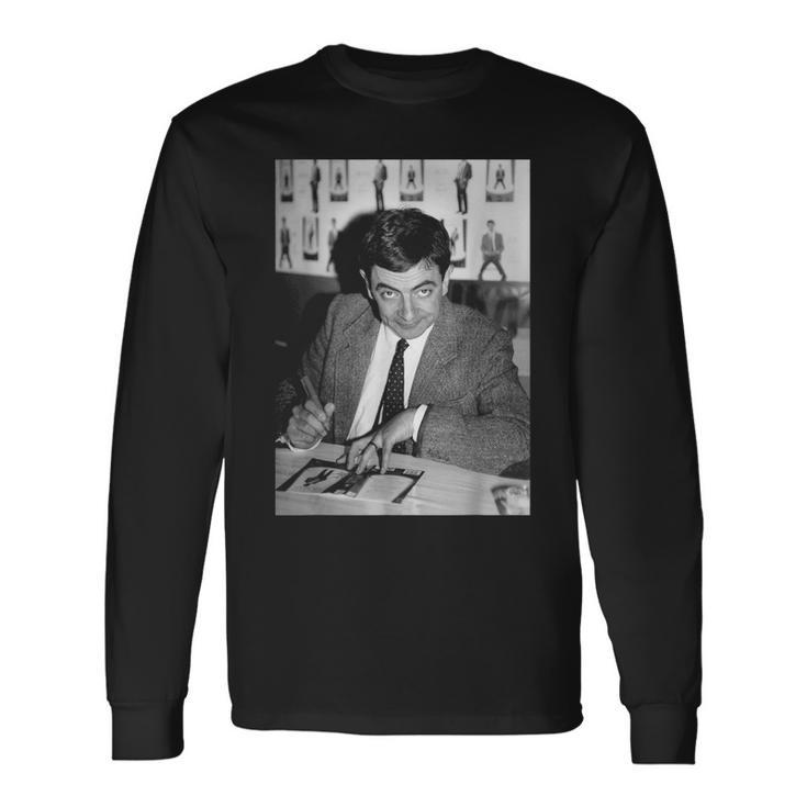 ミスター・ビーン・ローワン・アトキンソンサインサインセッション1991 長袖Tシャツ