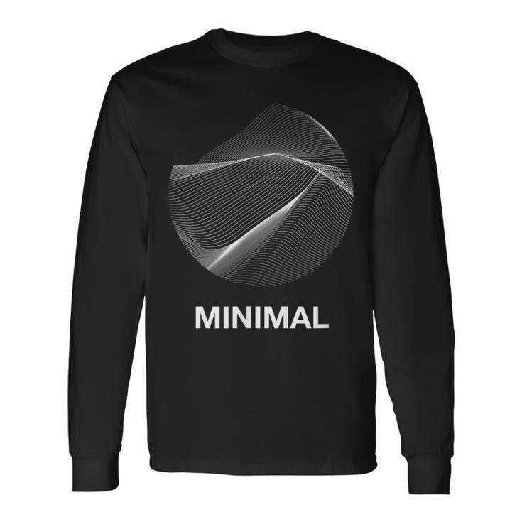 ミニマルミュージック レトロ テクノミュージック レイバー Edm パーティー 90年代 長袖Tシャツ