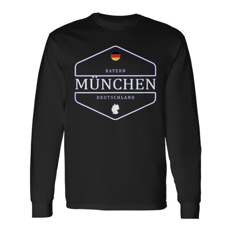 ミュンヘン バイエルン ドイツ ミュンヘン バイエルン ドイツ Cv4 長袖Tシャツ