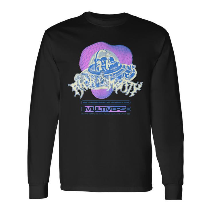 リック・アンド・モーティ マーチ マルチバース・マッドネス 長袖Tシャツ