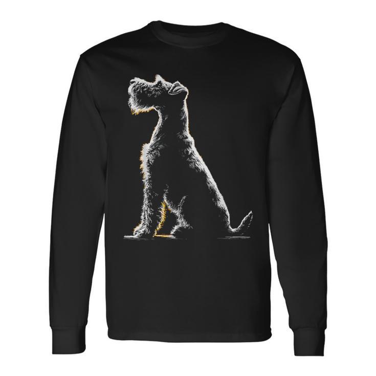 レイクランド・テリア 長袖Tシャツ