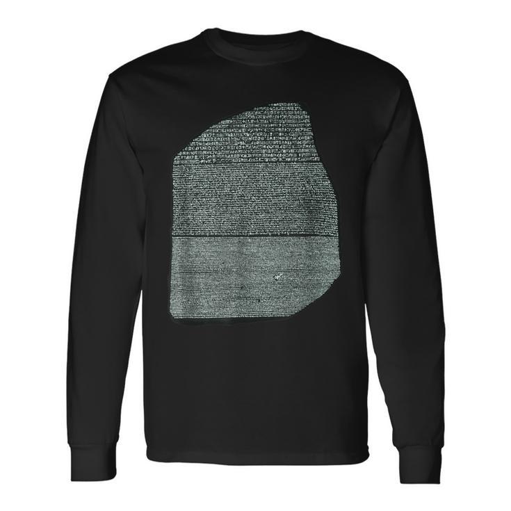 ロゼッタストーン 長袖Tシャツ