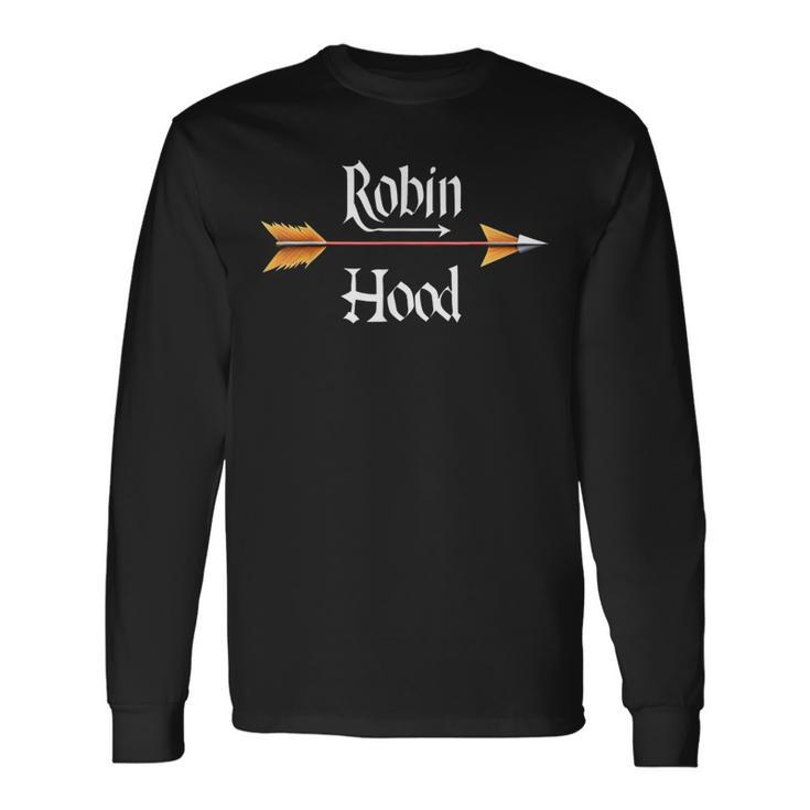 ロビン・フッドの矢 長袖Tシャツ