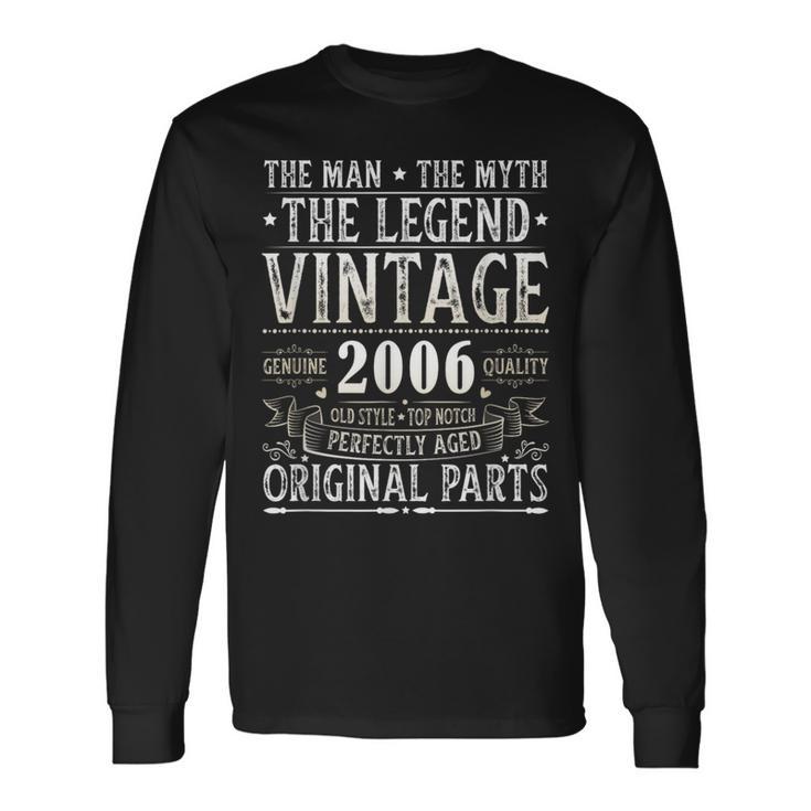 ヴィンテージ 2006 メンズ 限定版 Bday 2006 誕生日 長袖Tシャツ