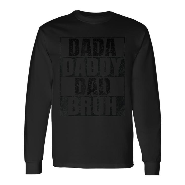 ヴィンテージ ダダ ダディ ダッド ブルー 長袖Tシャツ