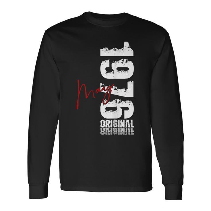 ヴィンテージカー 1976 年5月 50 歳の誕生日 1976 年のクラシックカー 長袖Tシャツ ギフトのアイデア