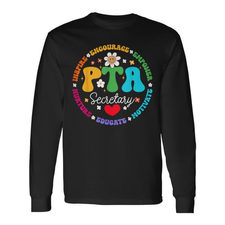 保護者教員会 チームサポーター Pta秘書 長袖Tシャツ