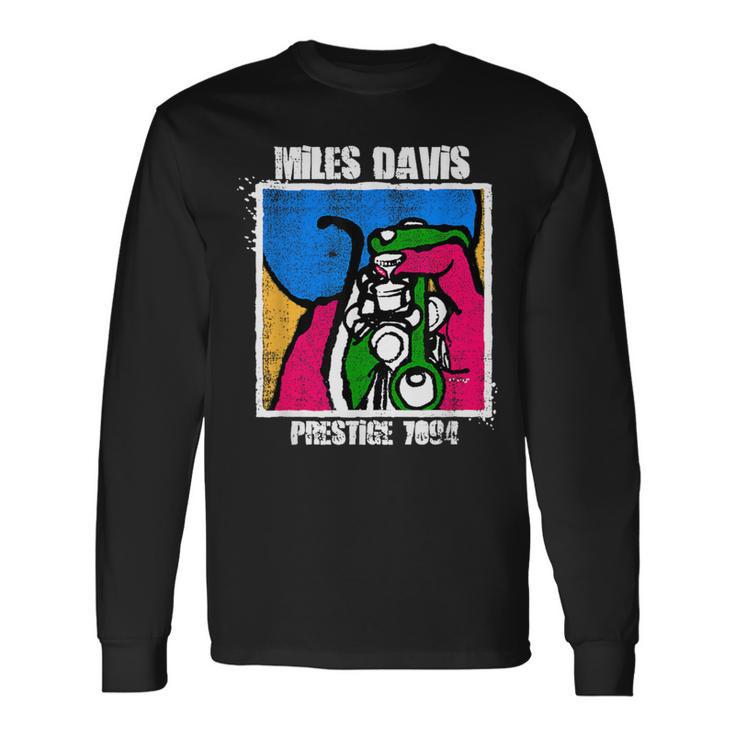 公式miles Davis Jazz Icon Merch Prestige 7094 長袖Tシャツ