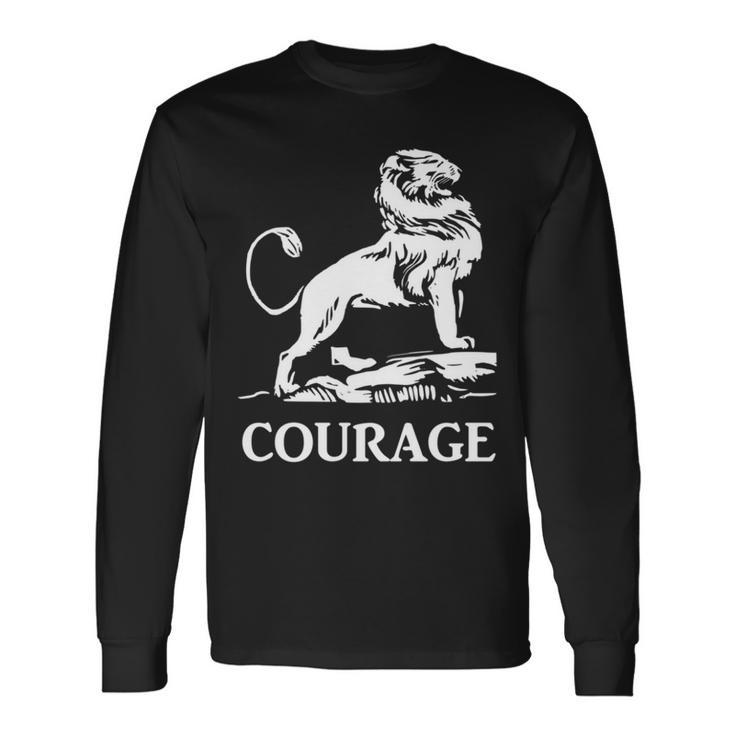 勇気を持って 長袖tシャツ 長袖Tシャツ