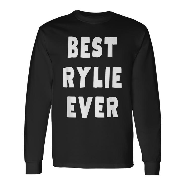 史上最高の Rylie 長袖Tシャツ