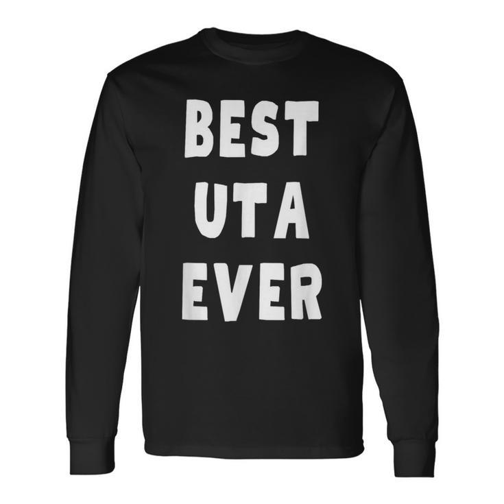 史上最高の Uta 長袖Tシャツ