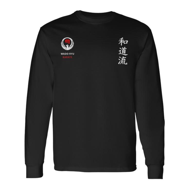 和道流空手クラシック 長袖Tシャツ