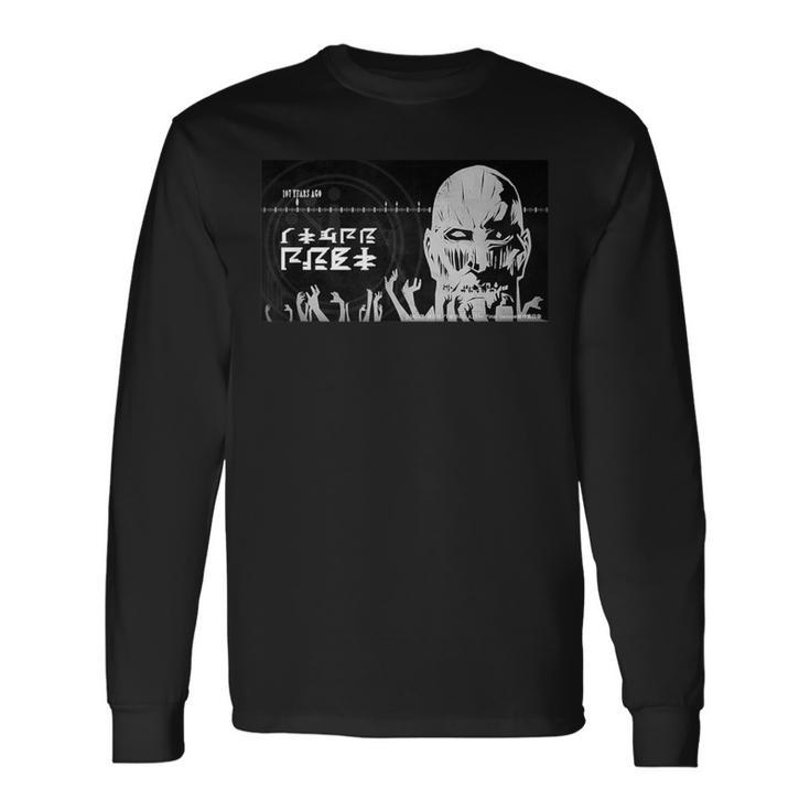 巨人＆パラディ文字 長袖Tシャツ