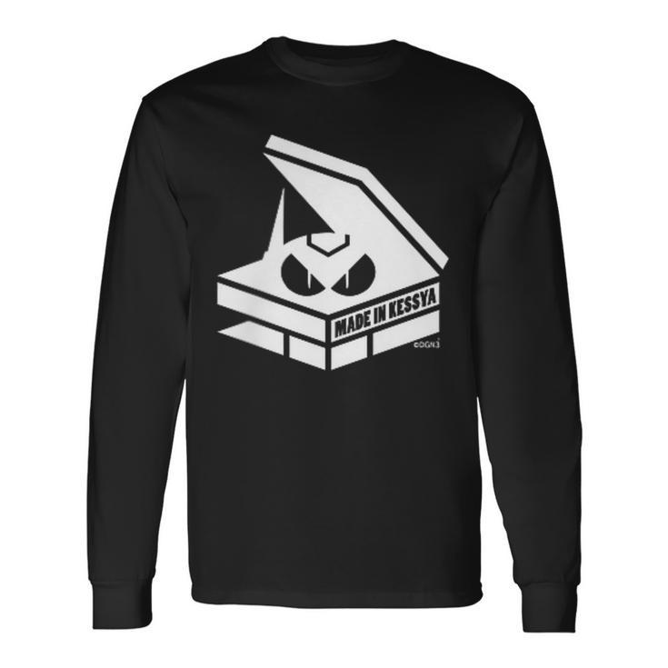 悪の秘密結社 メイドインケッシャ 長袖Tシャツ
