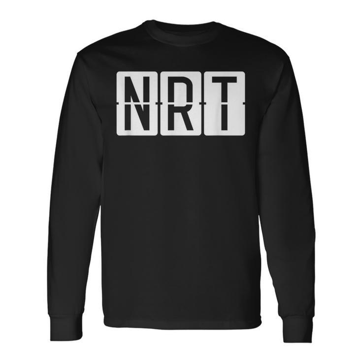 成田国際空港 東京都 Nrt 長袖Tシャツ