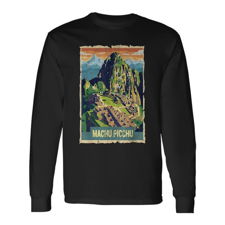 旅行 ペルー リマ マチュピチュ クスコ 家族 バケーション お土産 長袖Tシャツ