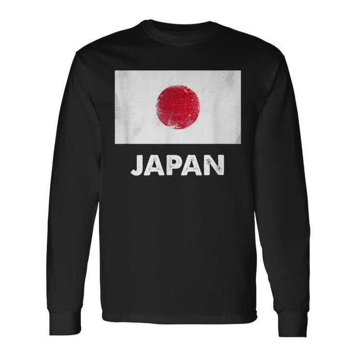 日本の国旗 日本の国旗 Japan Flag 長袖Tシャツ