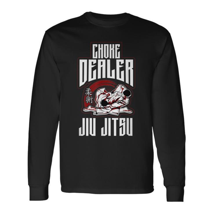 柔術 チョークディーラー 柔術 長袖Tシャツ
